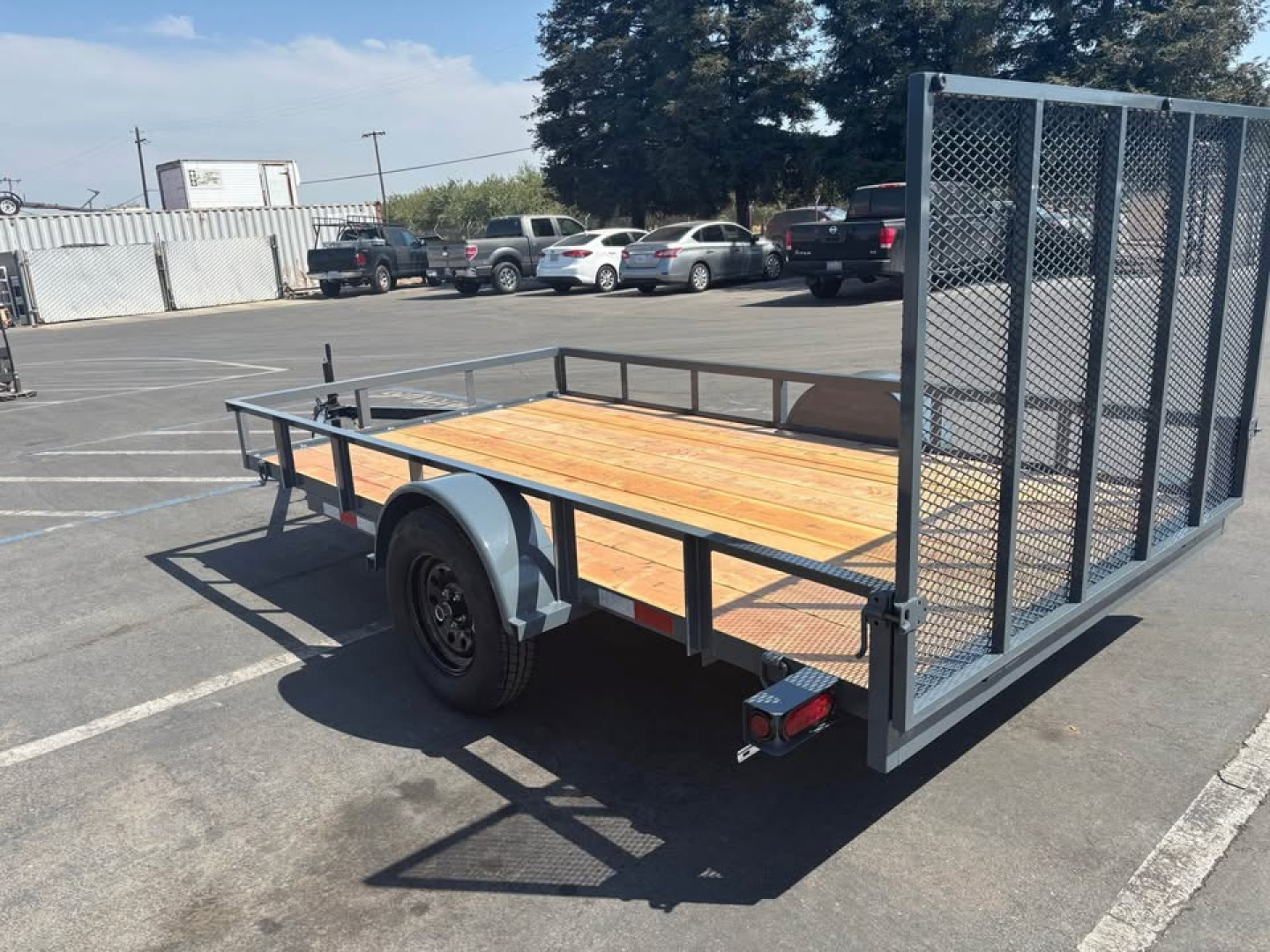 New 2026 TRU 6'x12'Utility/ Rail Trailer