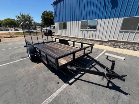 New 2026 TRU 6'x12'Utility/ Rail Trailer