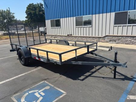 New 2026 TRU 6'x12'Utility/ Rail Trailer