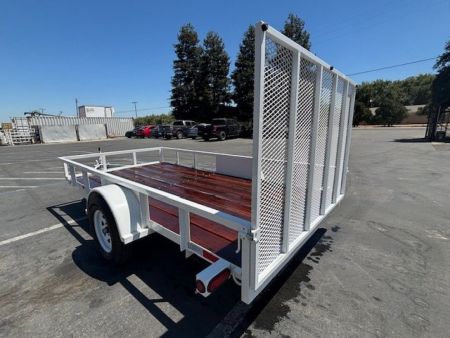 New 2026 TRU 6'x12'Utility/ Rail Trailer