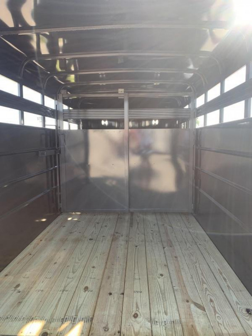 New 2025 CORNPRO SB16 7s Bumper Pull Stock / Stock Combo Trailer