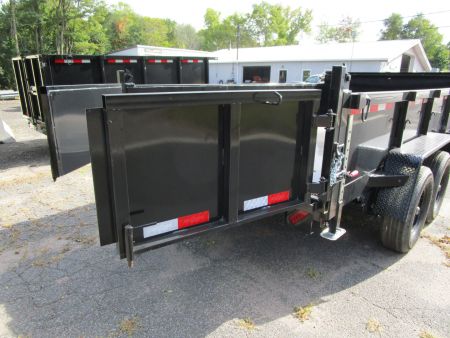 New 2026 Down 2 Earth Trailers DTE714DT7B Dump Trailer