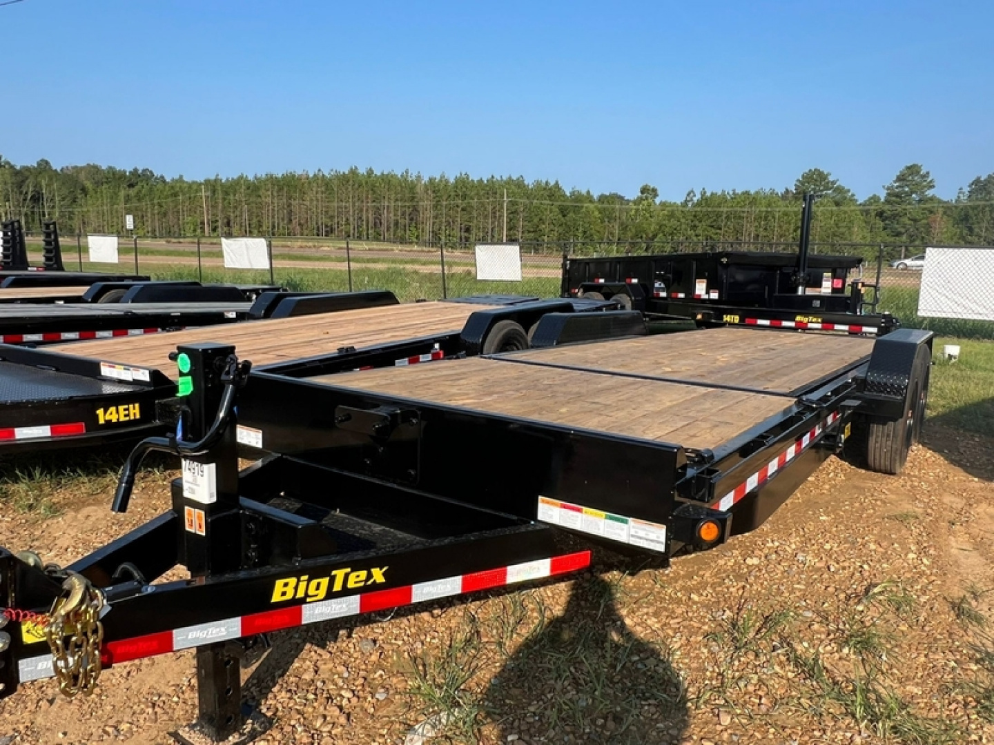 New 2025 Big Tex Trailers 16TL-22' Tandem Axle Tilt Equipment 17,500 GVWR Tilt Trailer