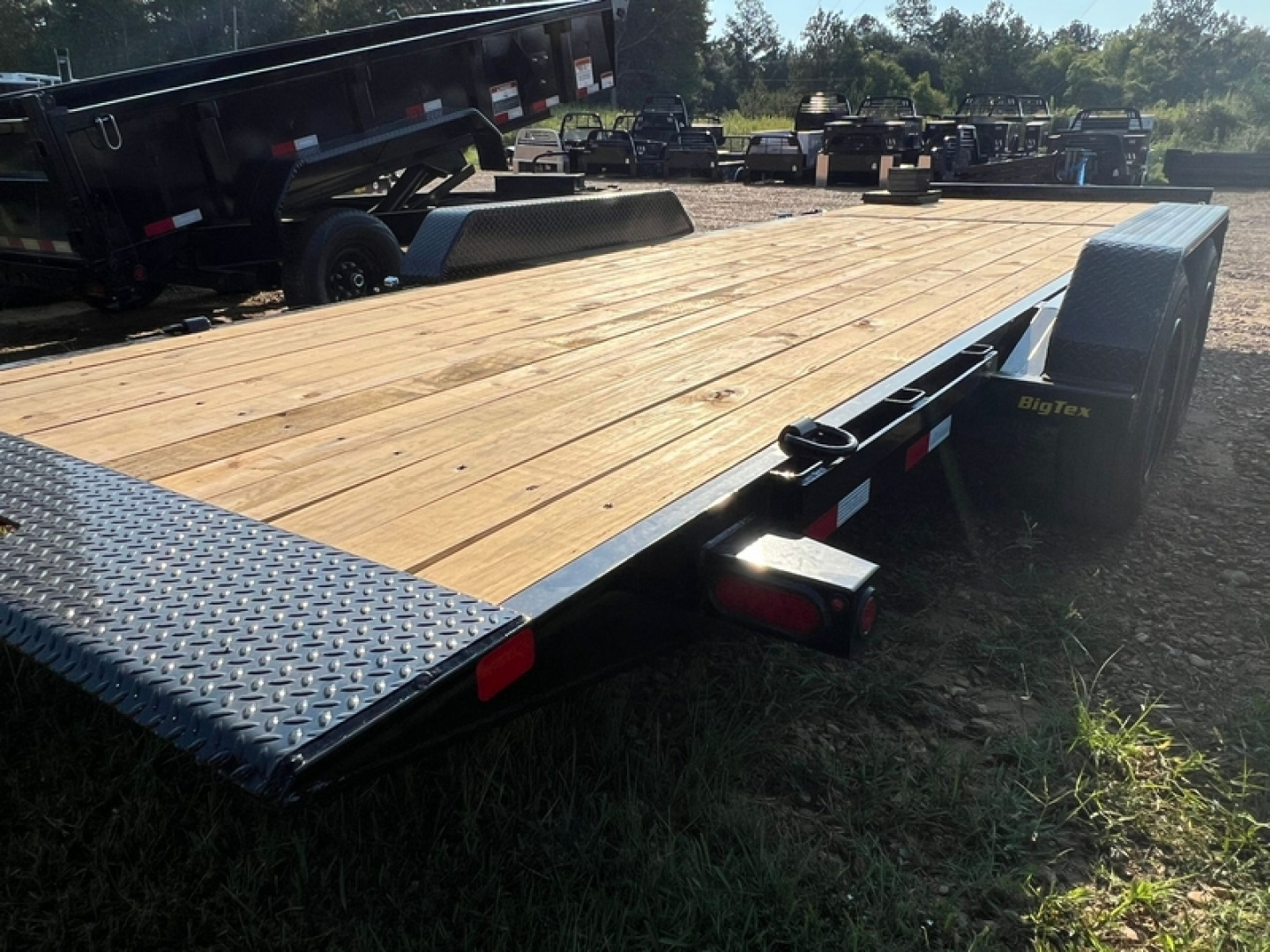 New 2025 Big Tex Trailers 16TL-22' Tandem Axle Tilt Equipment 17,500 GVWR Tilt Trailer