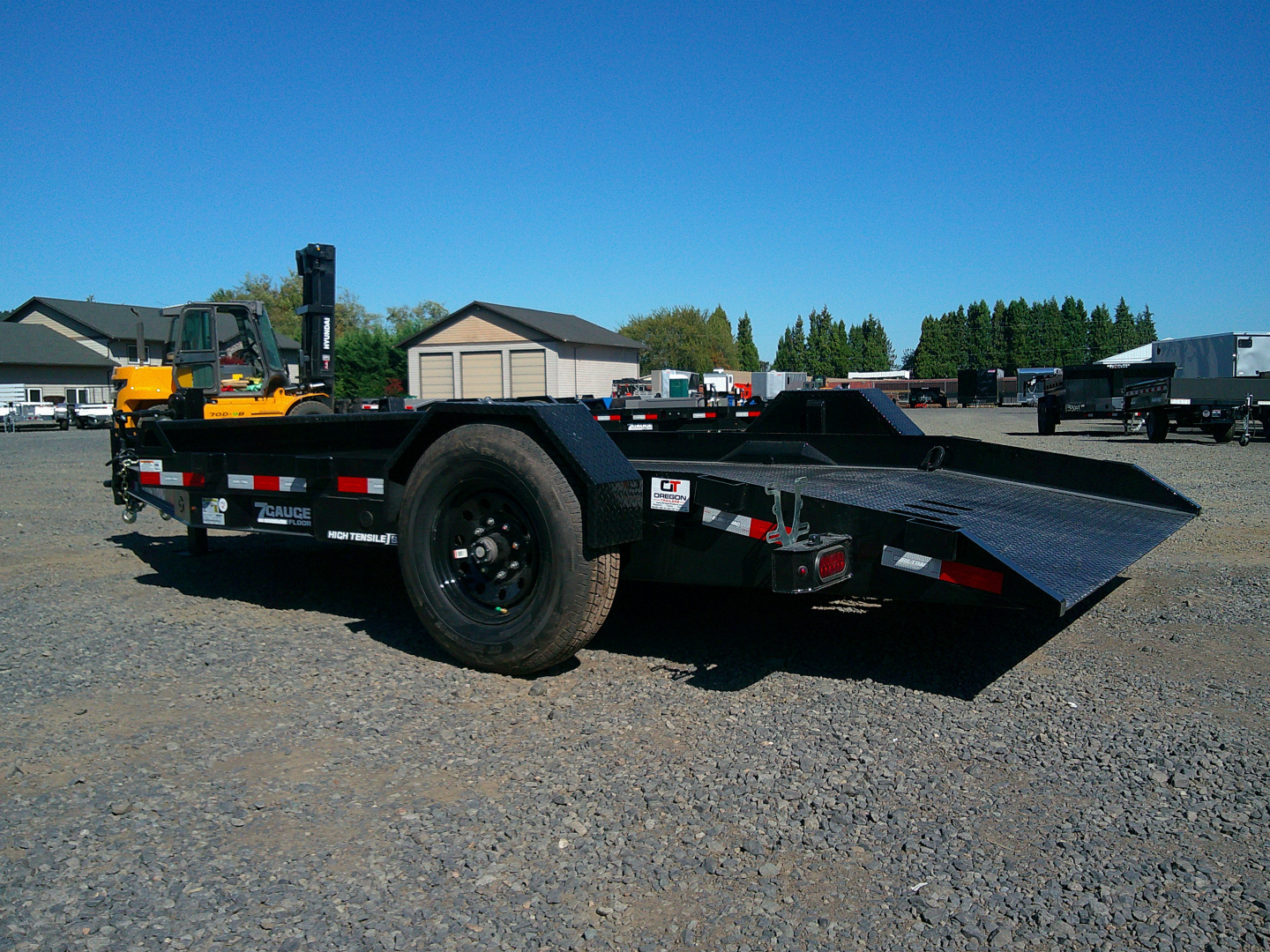 New 2026 Sure-Trac 7x12 7.8k Equipment Trailer