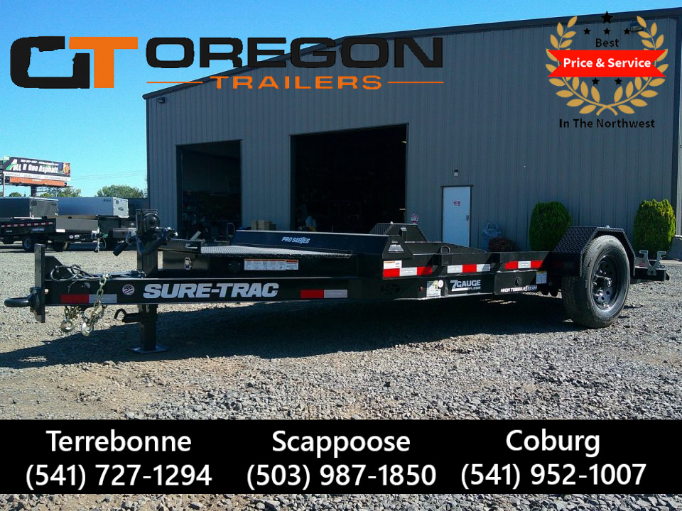 New 2026 Sure-Trac 7x12 7.8k Equipment Trailer
