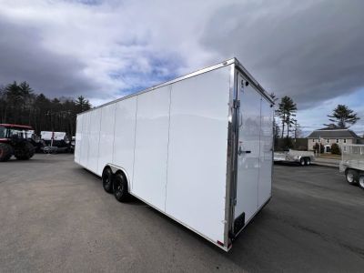 New 2026 SPARTAN 8.5X28 + 2ft V nose/ 7'6" Int Height / Polycore - 9990gvw