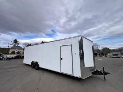 New 2026 SPARTAN 8.5X28 + 2ft V nose/ 7'6" Int Height / Polycore - 9990gvw
