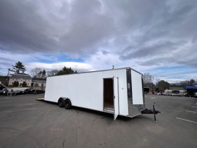 New 2026 SPARTAN 8.5X28 + 2ft V nose/ 7'6" Int Height / Polycore - 9990gvw