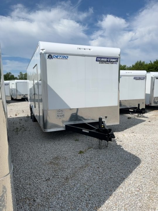 New 2026 Sure-Trac 8.5 x 22 14K Contractor Pro Ramp Door Cargo / Enclosed Trailer