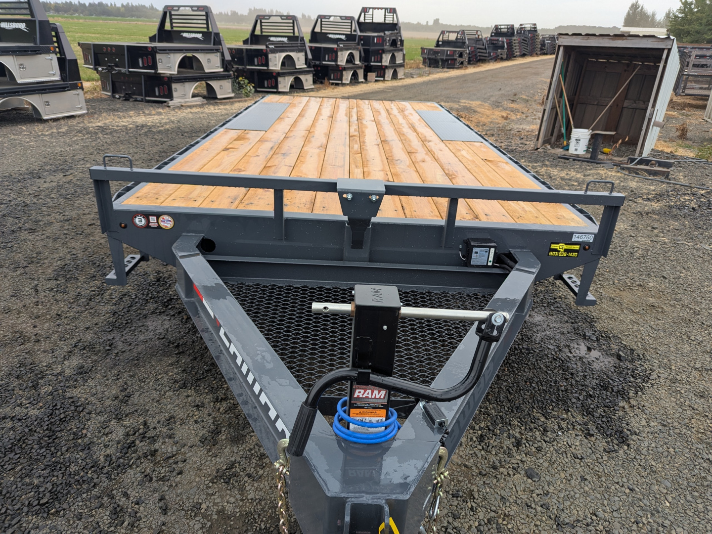 New 2026 Lamar Trailers 102X18/14K Deckover Trailer