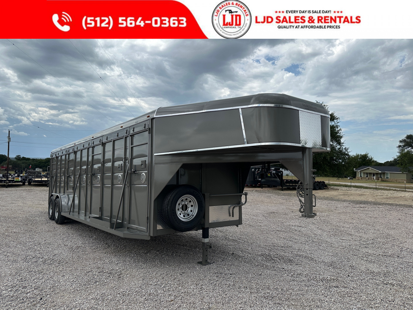 New 2026 Calico Trailers EXOTIC / DEER Stock / Stock Combo Trailer