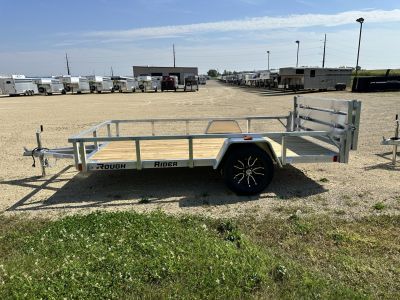 New 2026 Rough Rider RRU 6512A-96 6.5' x 12' Aluminum Utility Trailer
