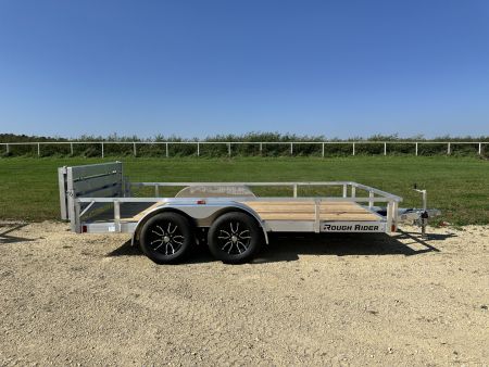 New 2026 Rough Rider RRU 6514TA2-96 6.5' x 14' Utility Trailer