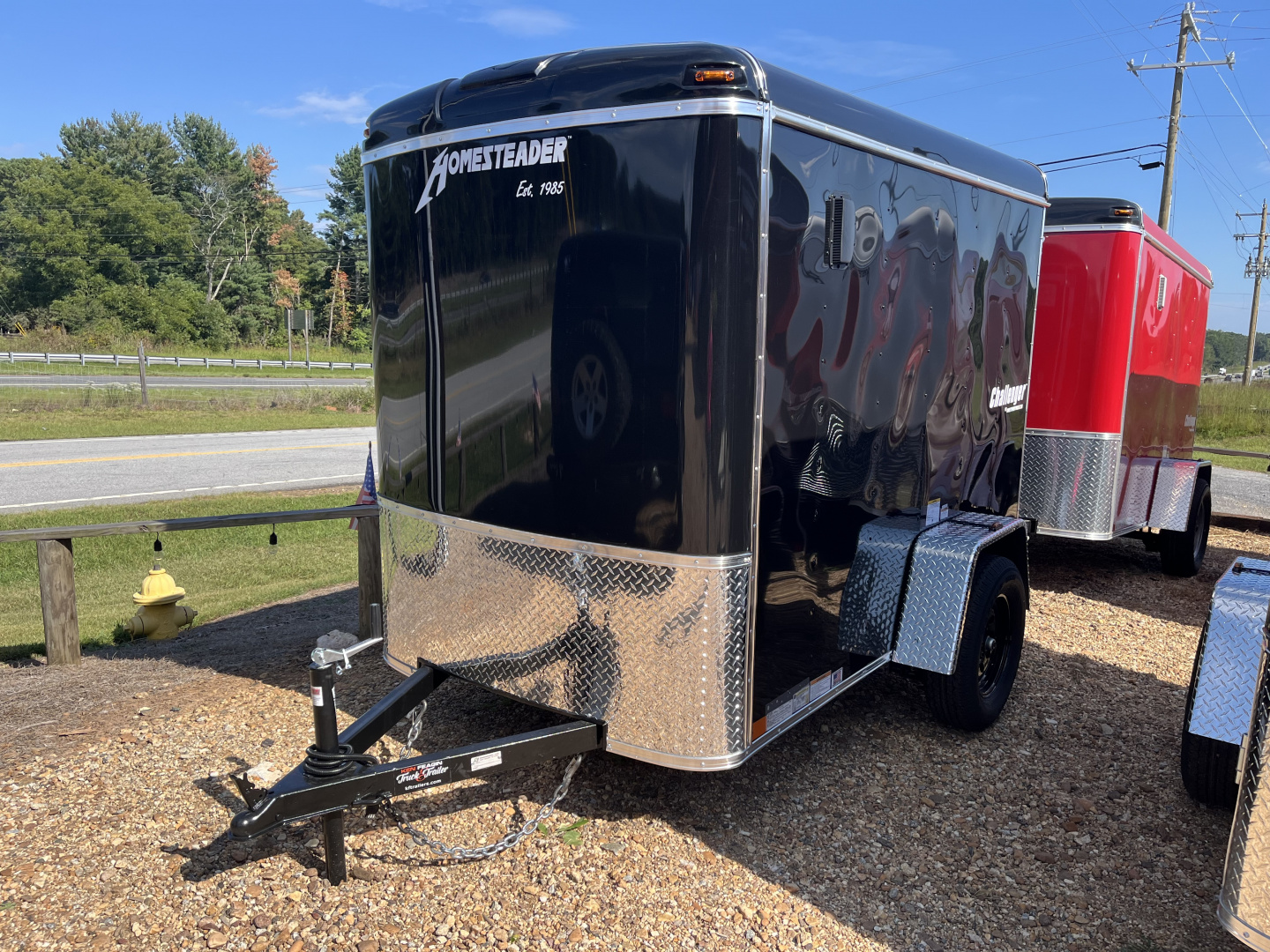 New 2027 Homesteader Trailer 508CS Cargo / Enclosed Trailer w/Rear Ramp