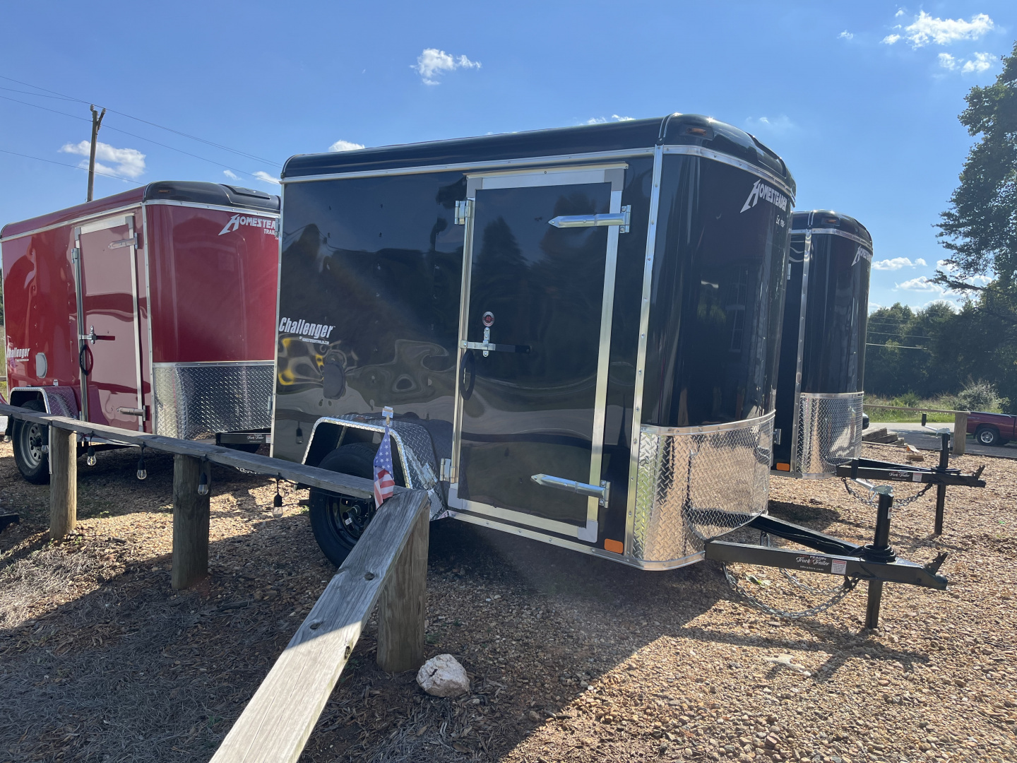 New 2027 Homesteader Trailer 508CS Cargo / Enclosed Trailer w/Rear Ramp