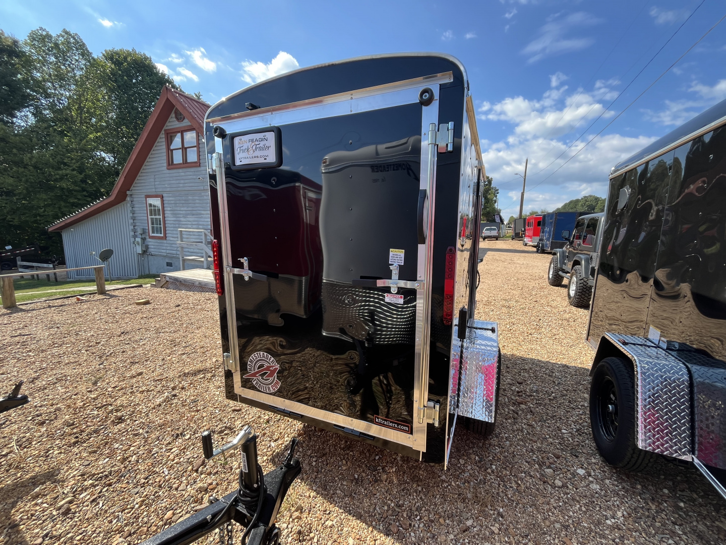 New 2027 Homesteader Trailer 508CS Cargo / Enclosed Trailer w/Rear Ramp
