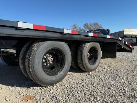 New 2026 H&H 102"x30'+5' 24k HD LowProfile Dovetail Super Deluxe Ramps Gooseneck Deckover Trailer