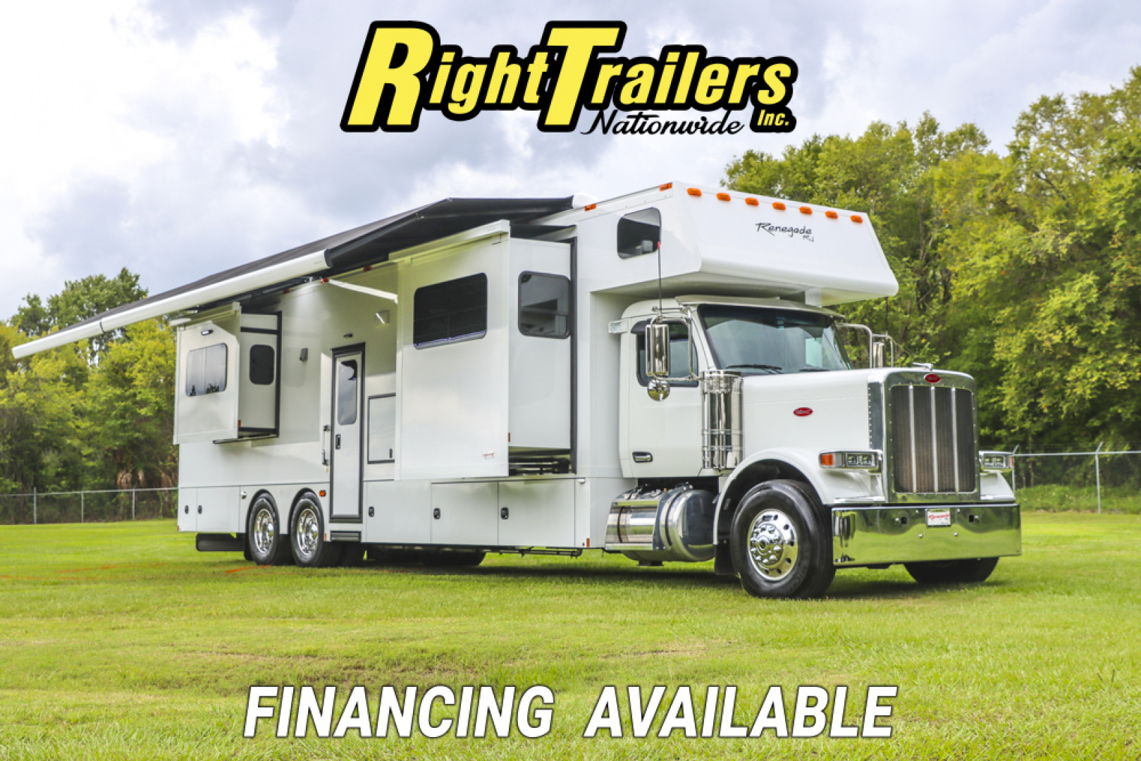 New 2027 Renegade RV Classic Peterbilt 589 45CME Motorhome With 1.5 Bathrooms