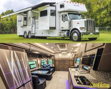 New 2027 Renegade RV Classic Peterbilt 589 45CME Motorhome With 1.5 Bathrooms