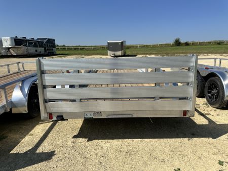 New 2026 Rough Rider RRU6516TA2-96 6.5' x 16' Aluminum Utility Trailer