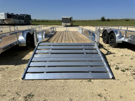 New 2026 Rough Rider RRU6516TA2-96 6.5' x 16' Aluminum Utility Trailer