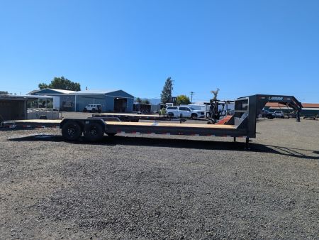 New 2026 LAMAR TRAILERS H8 83x32 14K Flatbed Trailer GOOSENECK