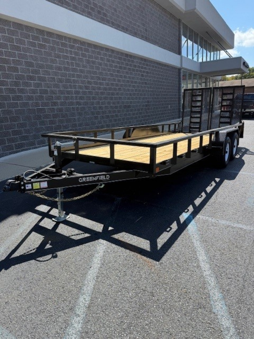 New 2025 Greenfield Welding U7X20-10K Utility Trailer