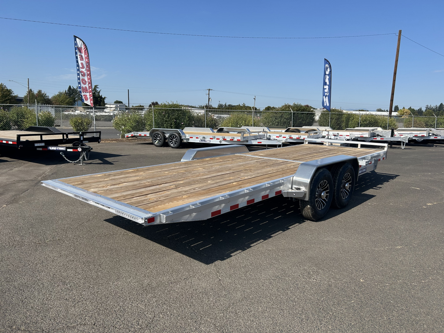 New 2025 Sure-Trac 7x22 Aluminum Power Tilt Equipment 14K GVWR