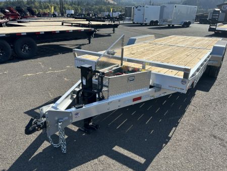 New 2025 Sure-Trac 7x22 Aluminum Power Tilt Equipment 14K GVWR