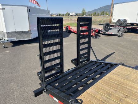 New 2026 Sure-Trac 7x22 (19+3) PRO SERIES Equipment Trailer 17.6K GVWR