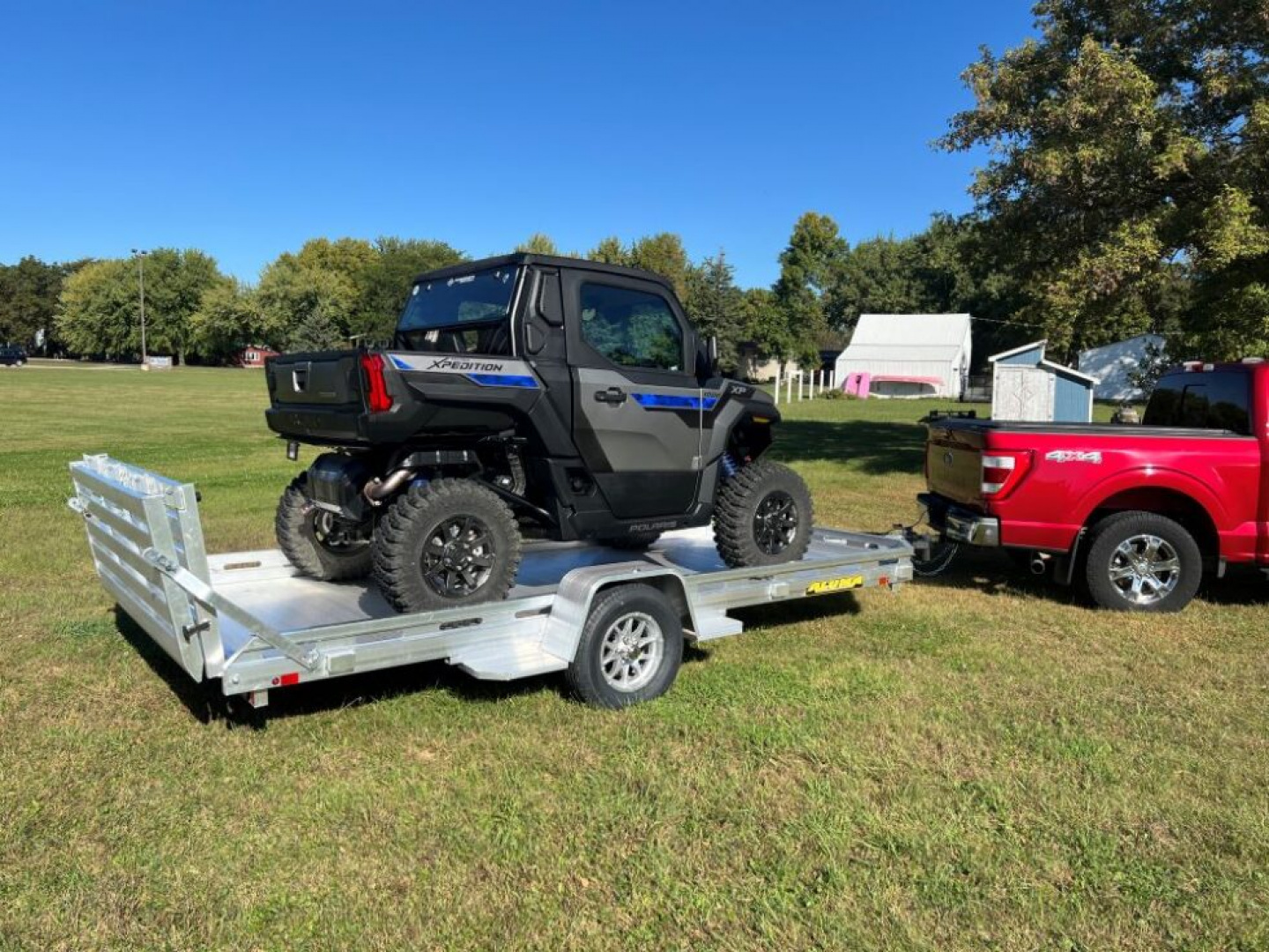 New 2026 Aluma 7814S-BT Utility Trailer / ALL ALUMINUM / 77.5" WIDE X 172.5" LONG