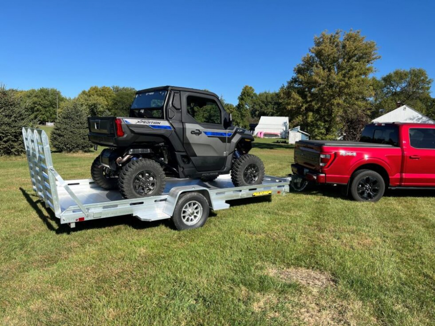New 2026 Aluma 7814S-BT Utility Trailer / ALL ALUMINUM / 77.5" WIDE X 172.5" LONG