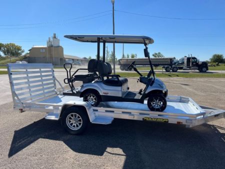 New 2026 Aluma 7814S-BT Utility Trailer / ALL ALUMINUM / 77.5" WIDE X 172.5" LONG