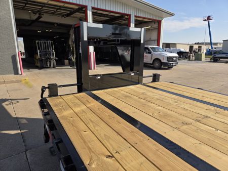 New 2026 H&H Trailers 102x25+5 HD Low Profile Dovetail Super Deluxe Ramps Gooseneck 22.5K Equipment Trailer