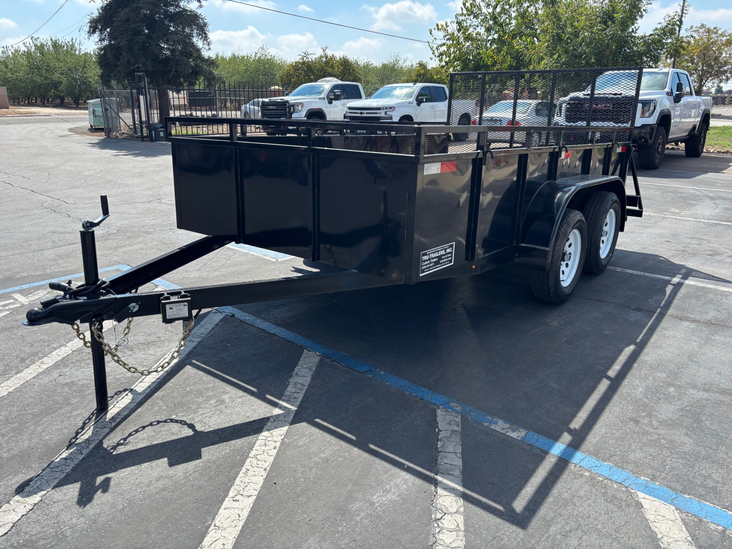 New 2026 TRU 6'x12'x2 Tandem Utility Box 7k Trailer
