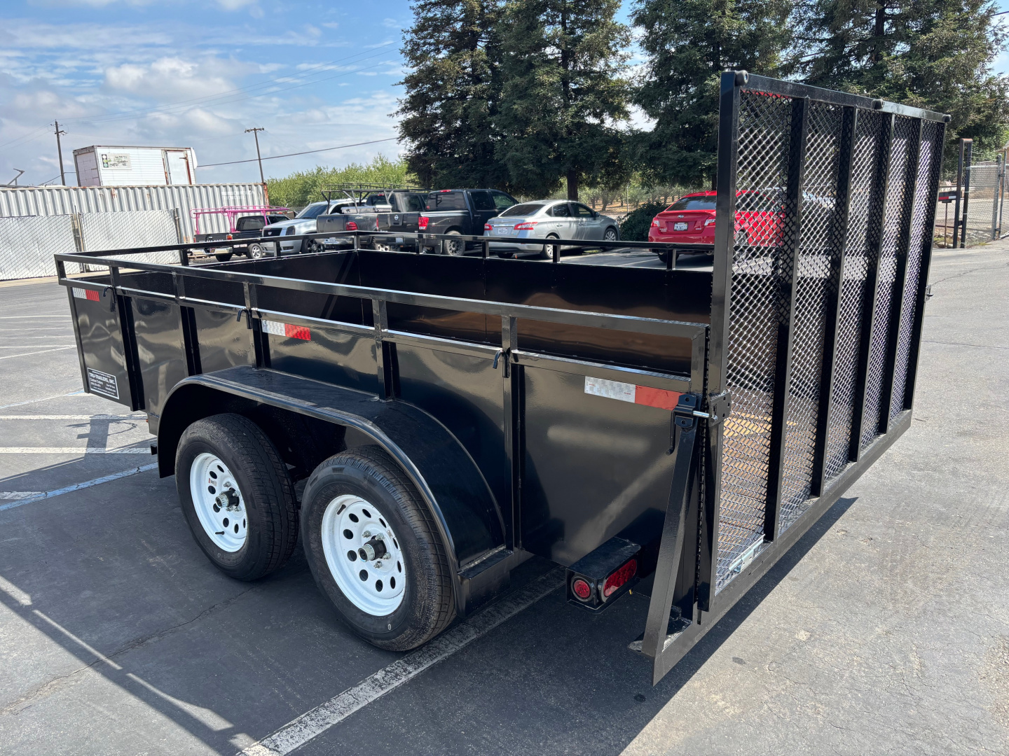 New 2026 TRU 6'x12'x2 Tandem Utility Box 7k Trailer