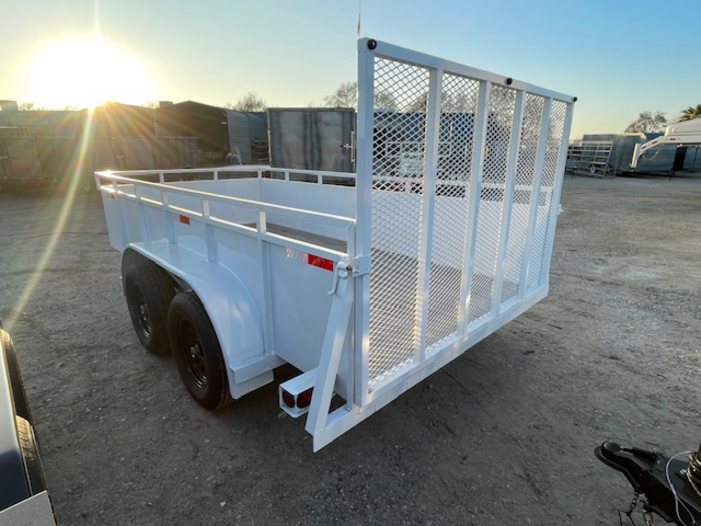 New 2026 TRU 6'x12'x2 Tandem Utility Box 7k Trailer