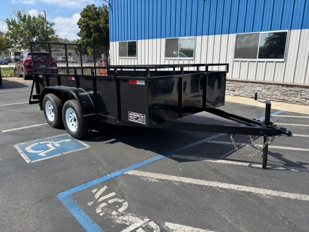 New 2026 TRU 6'x12'x2 Tandem Utility Box 7k Trailer