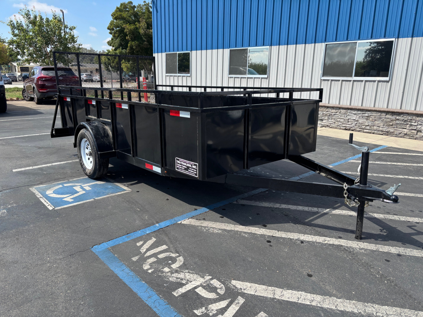New 2026 TRU 6'x12'x2' Single Axle Utility Box 3.5k Trailer