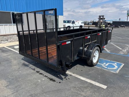 New 2026 TRU 6'x12'x2' Single Axle Utility Box 3.5k Trailer