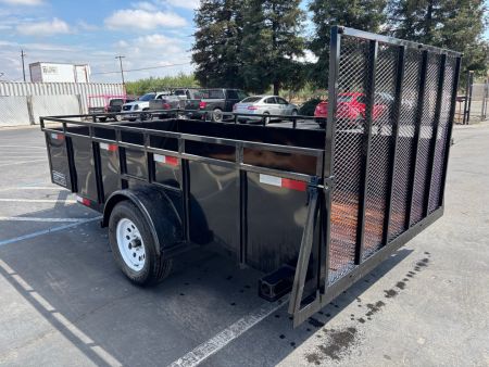 New 2026 TRU 6'x12'x2' Single Axle Utility Box 3.5k Trailer