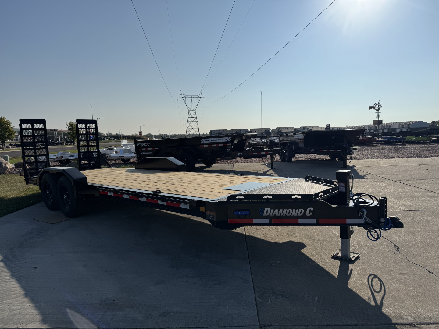 New 2026 Diamond C Trailers LPX207 14K Equipment Trailer