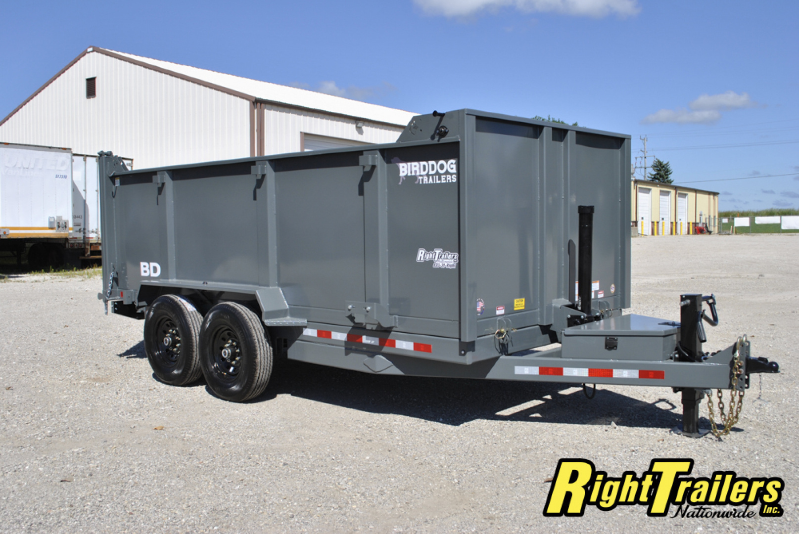 New 2026 7X14 Watchdog Dump Trailer