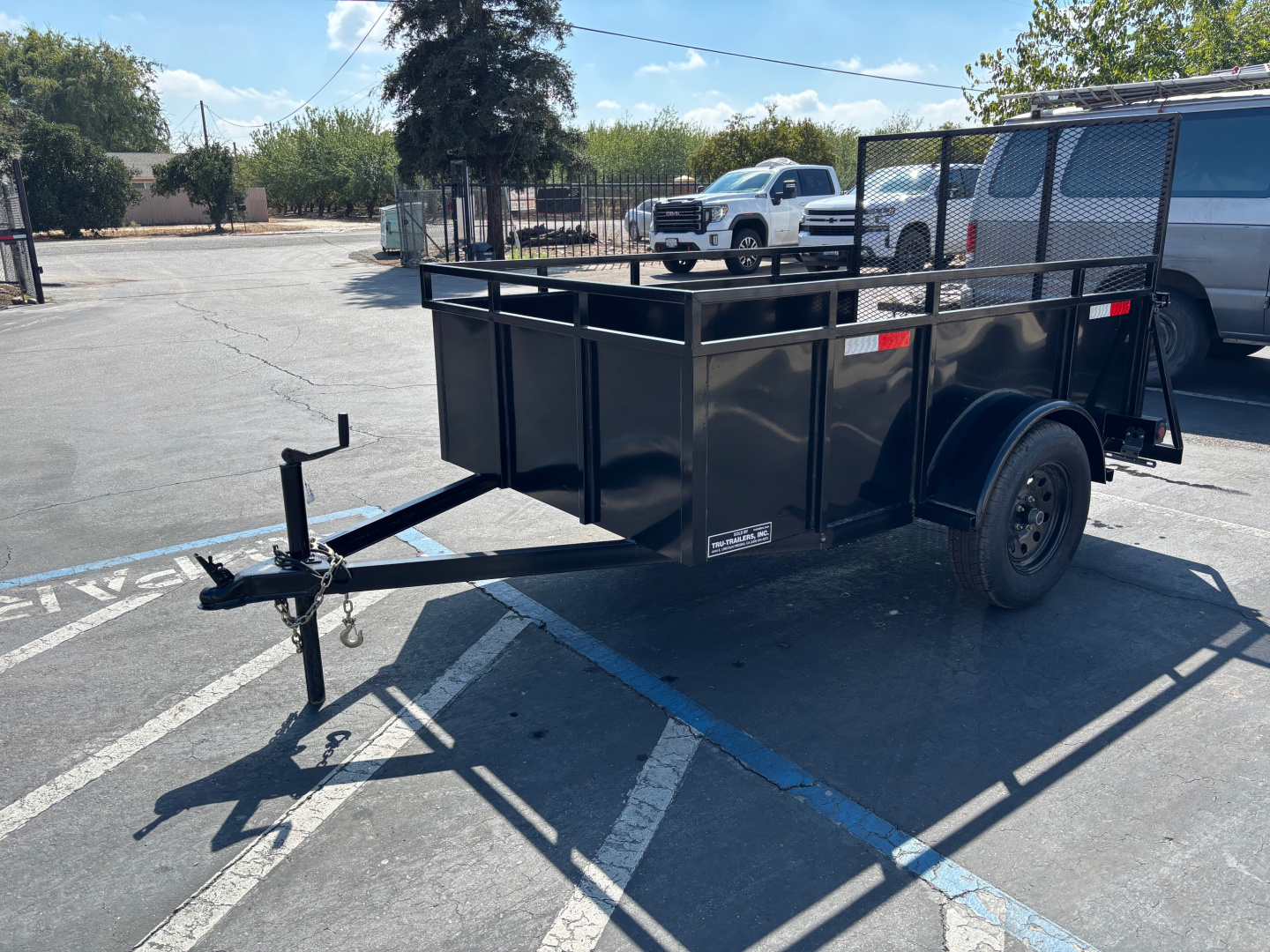 New 2026 TRU 5'x8'x2' Utility Box Utility Trailer