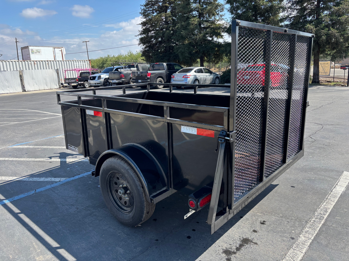 New 2026 TRU 5'x8'x2' Utility Box Utility Trailer