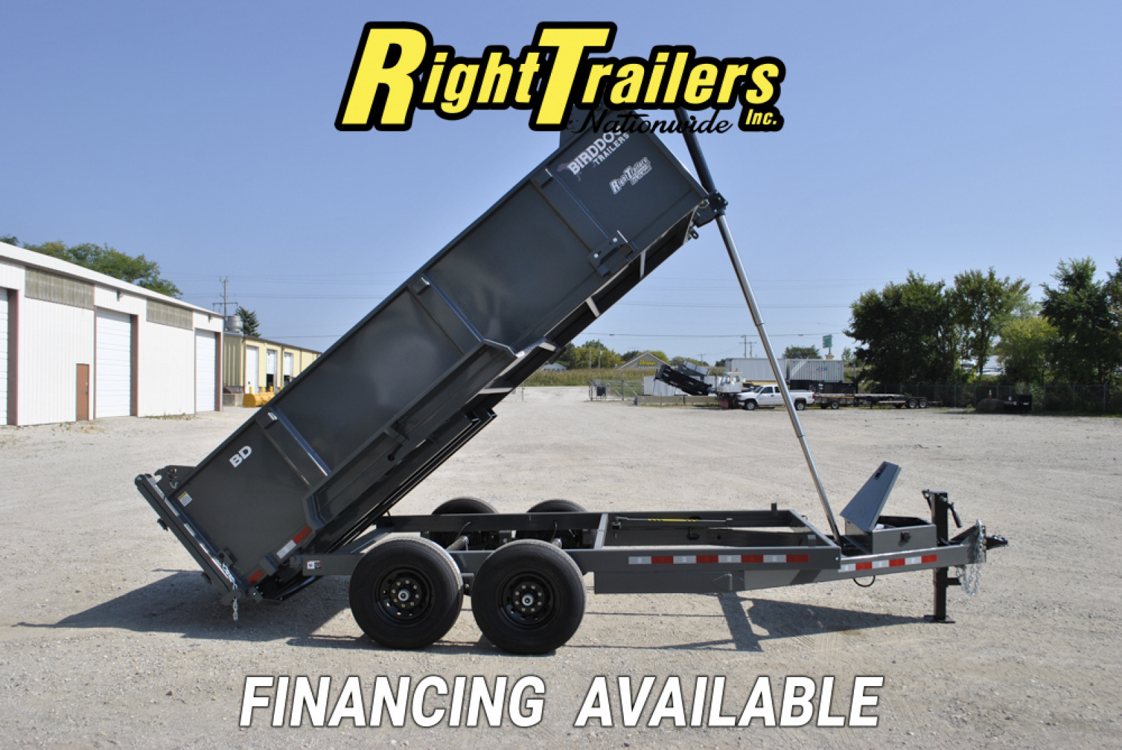 New 2026 7X14 Watchdog Dump Trailer