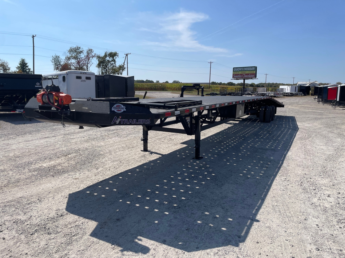 New 2026 Ascend Industries 53' Low Pro Car Hauler