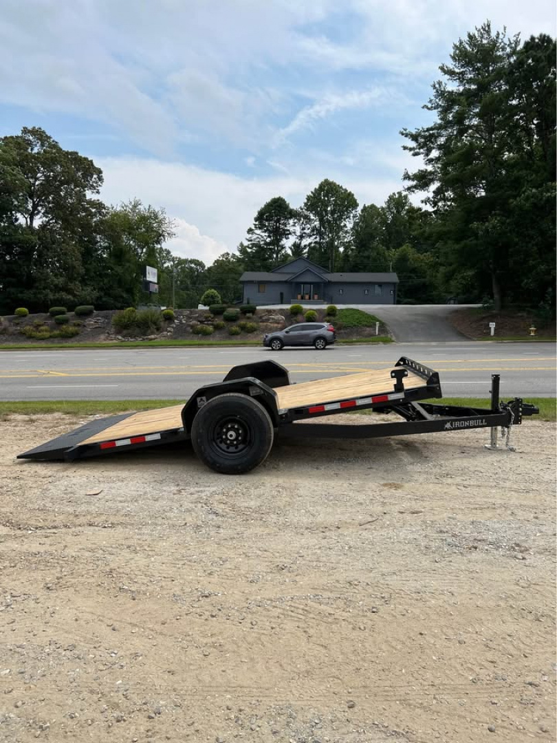 New 2026 Iron Bull TSB8012071 Tilt Trailer / 7X12 / 1-7,000# ELECTRIC BRAKE AXLE / TORSION SUSPENSION / PT WOOD FLOOR / 11 DEGREE LOAD ANGLE