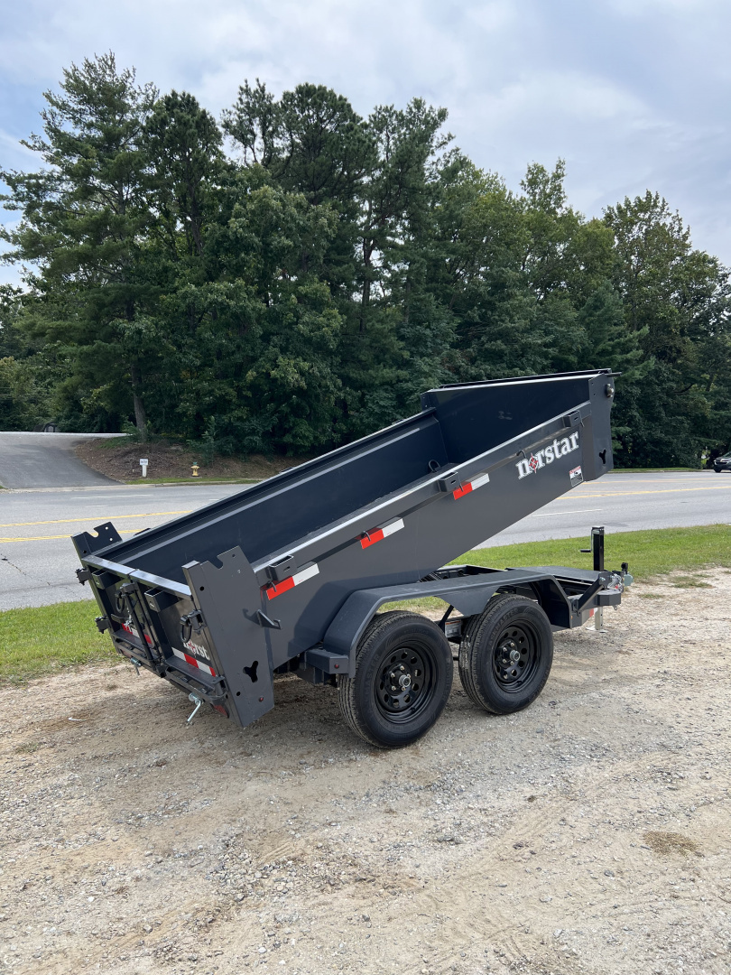 New 2026 Norstar DCB Series / 60" X 10' / 2-3,500# Electric Brake Axles / Scissor Hoist / Barn Door Rear Gates